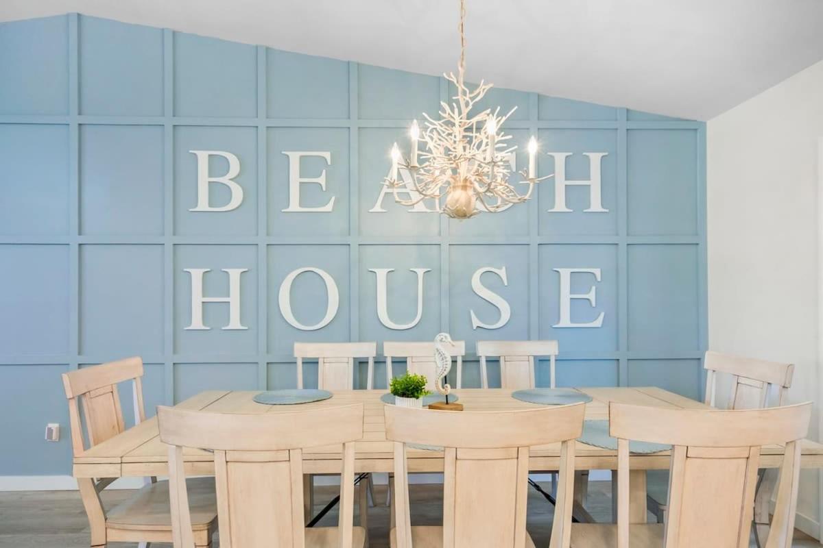The St Augusdream Renovated Beach House Sleeps 8 Walk To Beach St. Augustine Exteriör bild