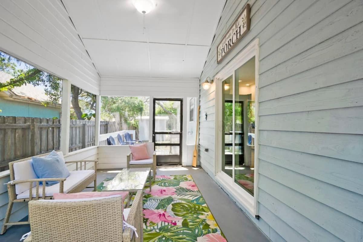 The St Augusdream Renovated Beach House Sleeps 8 Walk To Beach St. Augustine Exteriör bild